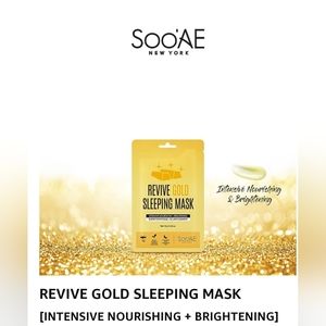 SooAE Face Masks Revive GOLD Intensive Nourishing Sleeping Mask - NEW